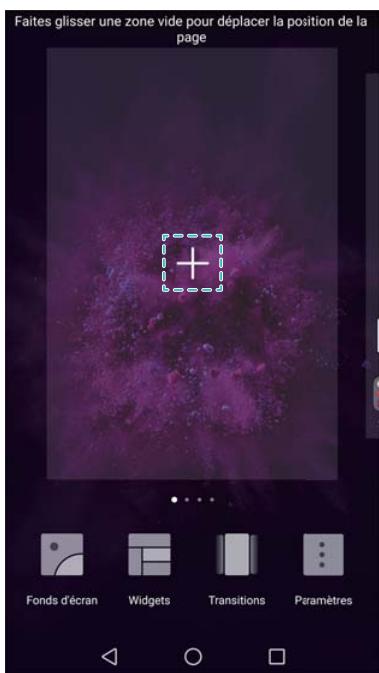 HONOR 8PRONOIR - Ajouter des écrans d'accueil - 1
