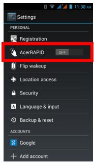 ACER LIQUID Z5 DUO BLANC - AcerRAPID - 1