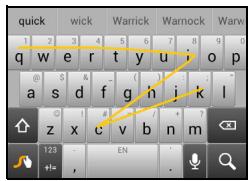 ACER LIQUID Z5 DUO BLANC - Swype - 3