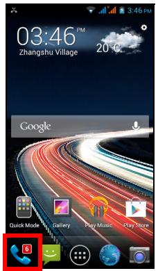 ACER LIQUID Z5 DUO BLANC - Afficher les appels manqués - 2