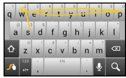 ACER LIQUID Z5 DUO BLANC - Swype - 1