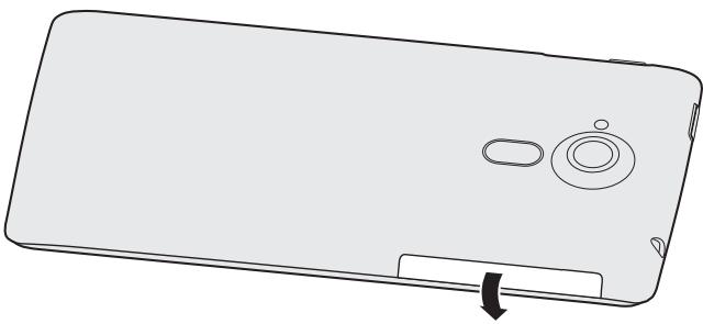 ACER LIQUID Z5 DUO BLANC - Installer une carte SIM ou microSD - 4