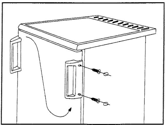 ZANUSSI ZC 249R/DF - Pour changer le sens d'ouverture de porte - 4
