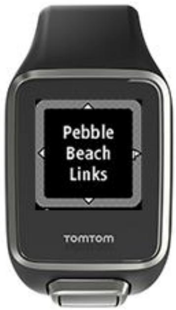 TOMTOM GOLFER 2 LARGE BLACK - Choisir un parcours - 1