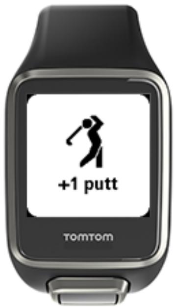 TOMTOM GOLFER 2 LARGE BLACK - Enregistrer manuellement un coup - 1