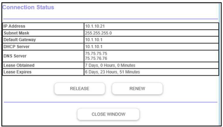 NETGEAR RBR50-100PES - To check the Internet connection status: - 1