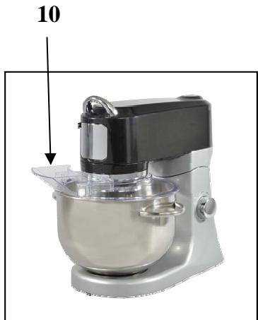KITCHEN CHEF EF706 BS NOIR - DESCRIPTION de votre ROBOT PATISSIER - 2