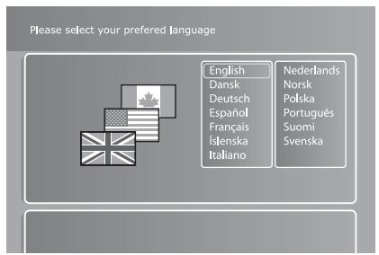 KISS DP 600 NOIR - Loud Speaker setup selection (Selection des haut-parleurs) - 1