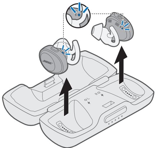 BOSE Soundsport Free Black - Connexion via le menu Bluetooth de votre périphérique mobile - 1