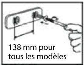 PROLINE RAD100 - Fixation murale - 8