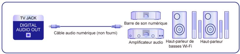 HISENSE 55SE7NQ2024 - Connexion de haut-parleurs ou Ampli Home cinema / barre de son - 1