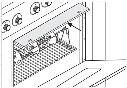 ARISTON CP O58GTXFC - Fonctionnement du grill électrique - 1