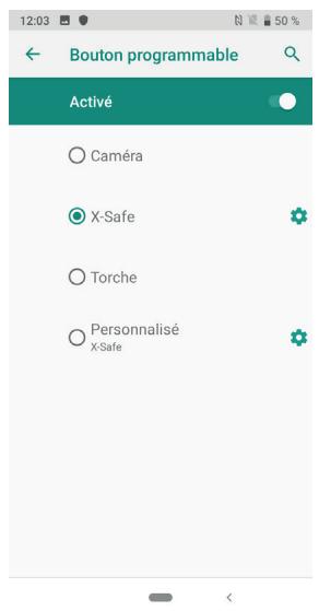 CROSSCALL CORE-X4 - ÉTAPE 2 : ASSOCIATION ENTRE X-SAFE ET LE BOUTON DÉDIÉ - 2