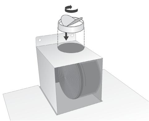 FAURE CHD 1251 X - Pour installer la cheminée en version évacuation - 3