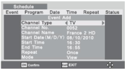 XORO HRT7520 - Minuterie - 1