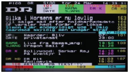 XORO HRT7520 - Télétexte - 1