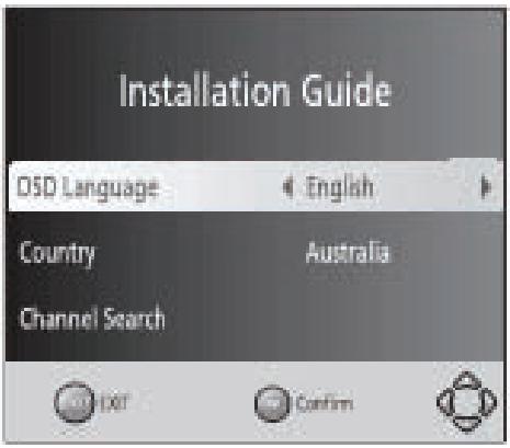 XORO HRT7520 - Première installation - 1