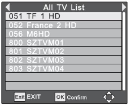 XORO HRT7520 - Liste - 1