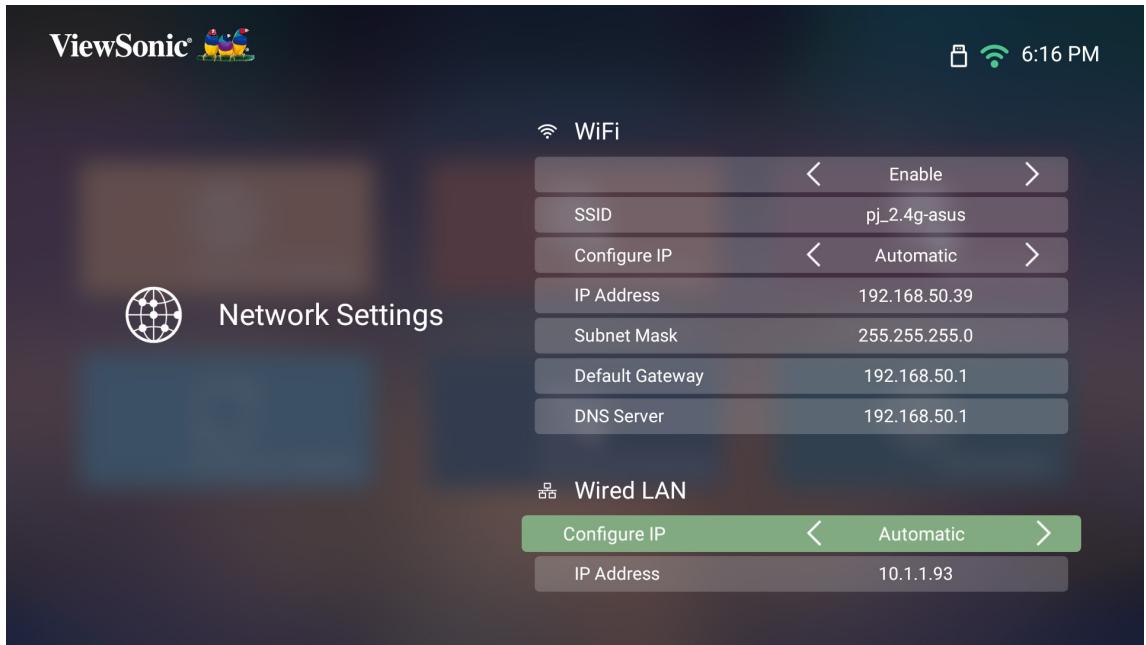 VIEWSONIC HC X11-4K - Connexion LAN (réseau local) filaire - 2
