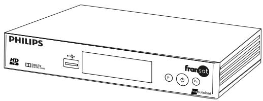 PHILIPS DSR 3031 FRANSAT - Démarrage rapide - 1