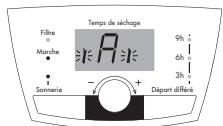 VEDETTE VSF8320 - Programmation d'un cycle de séchage automatique - 2