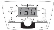 VEDETTE VSF8320 - Programmation d'un cycle de sechage manuel - 1