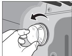 SAMSUNG BQ1Q4T090 - Remplacement de l'ampoule arrêté et nettoyage du cache en verre - 1