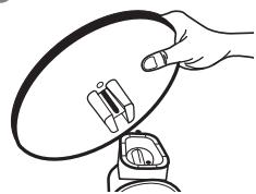 SAMSUNG HT-X20R - Comment installer l'enceinte sur le support - 1