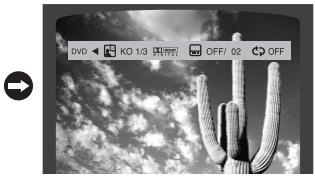 SAMSUNG HT-X20R - Appuyez sur la touche INFO. - 3