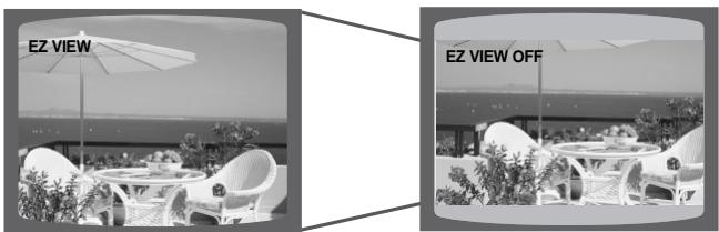 SAMSUNG HT-X20R - Appuyez sur la touche EZ VIEW. - 1