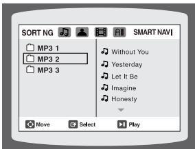 SAMSUNG HT-X20R - Lecture de CD MP3/WMA - 3