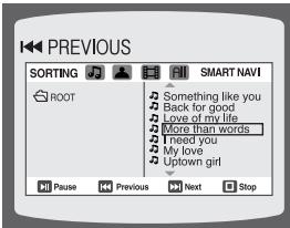 SAMSUNG HT-X20R - Appuyez sur la touche I< - 8