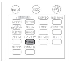 SAMSUNG HT-X20R - Sélection du format video - 1