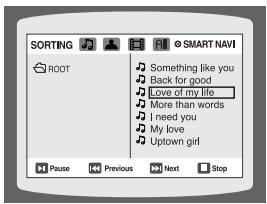 SAMSUNG HT-X20R - Passer directement à une scene ou une chanson - 5