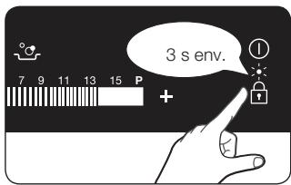 SAMSUNG CTN464NCO1 - Activation/désactivation de la sécurité enfants - 1