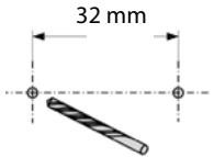GIGASET E550 - Montage mural de la base E550 - 1