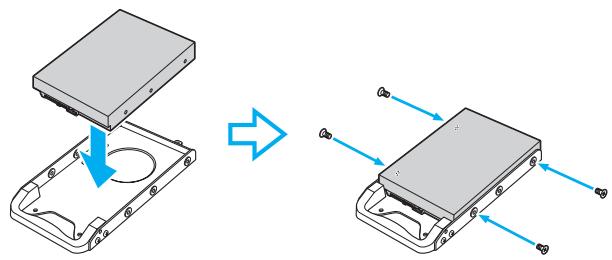 SONY VGC LM2E2583666 - Pour installer un disque dur supplémentaire - 4