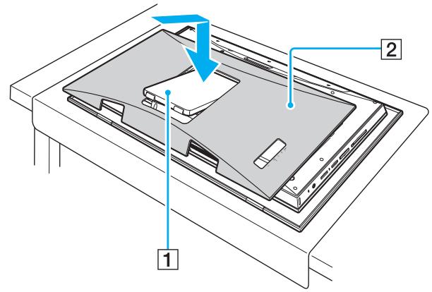 SONY VGC LM2E2583666 - Pour replacer le cache du panneau arrête - 1