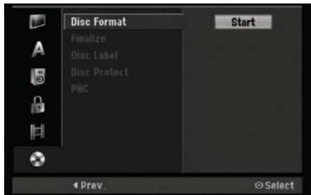 HITACHI DV-DS253E - Format des disques - 1