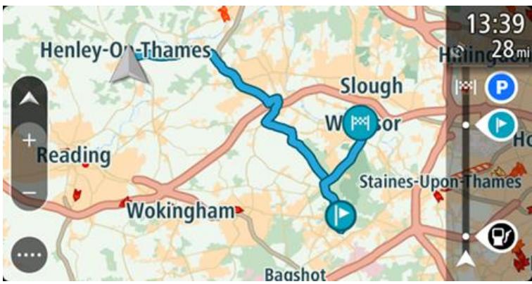 TOMTOM START62 - Naviguer à l'aide d'un parcours enregistré - 2
