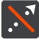 TOMTOM START62 - Le menu Parcours actuel - 2