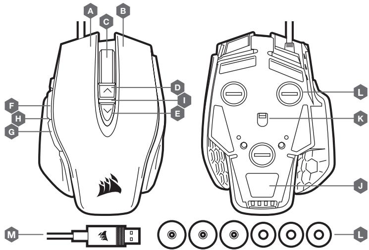 CORSAIR M65RGBElite - 1