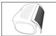 HOMEDICS T10 - SUSTITUCION DEL FILTRO TIPO HEPA - 2