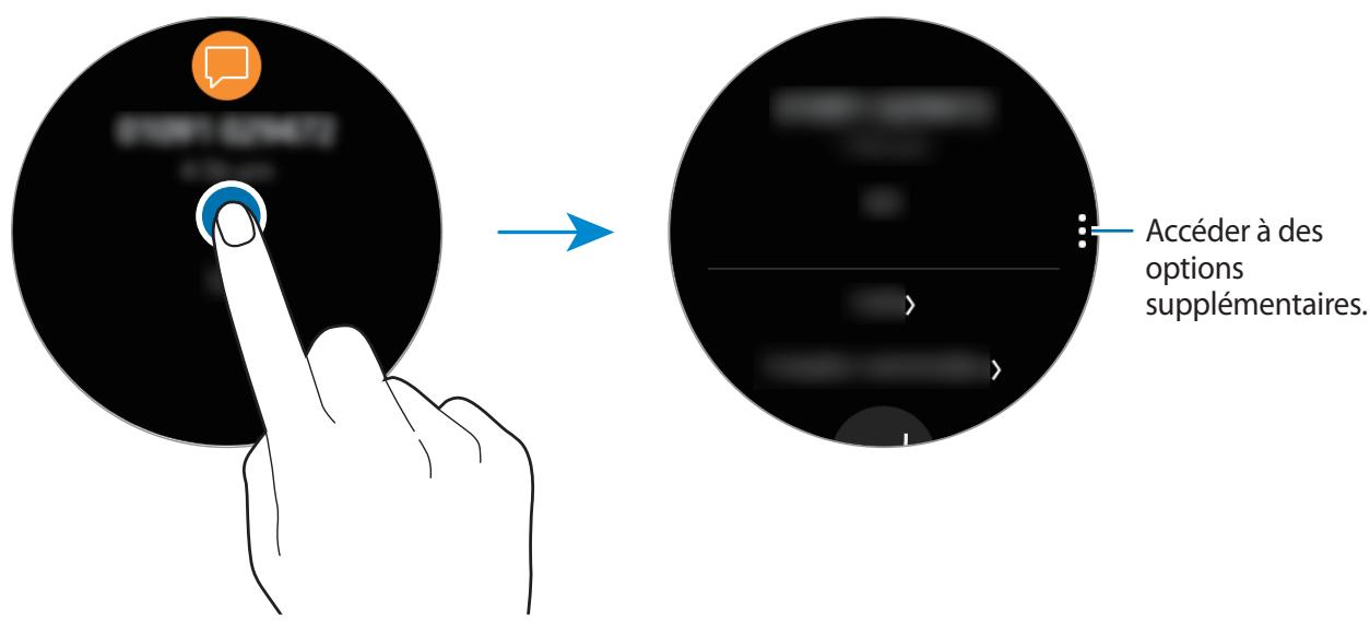 SAMSUNG GEAR SPORT - Afficher les notifications entrantes - 1