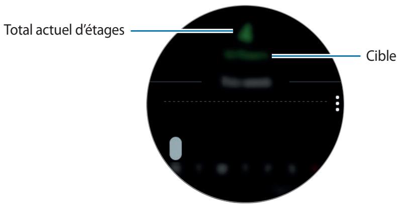 SAMSUNG GEAR SPORT - Mesurer les étages que vous montez - 1