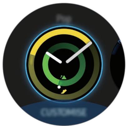 SAMSUNG GEAR SPORT - Modifier l'écran Horloge - 2