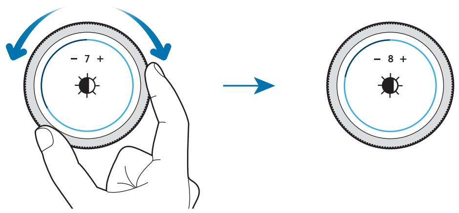 SAMSUNG GEAR SPORT - Régler des valeurs - 1
