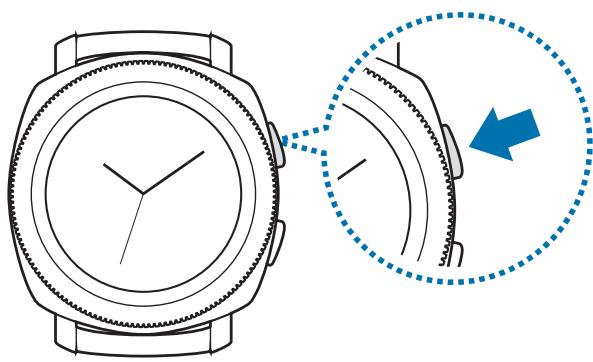 SAMSUNG GEAR SPORT - Revenir à l'écran précédent - 1