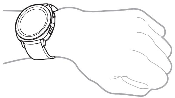 SAMSUNG GEAR SPORT - Mettre la Gear au poignet - 1