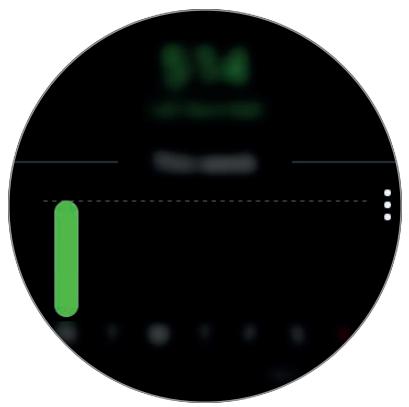 SAMSUNG GEAR SPORT - Kilocal. brûlées - 1